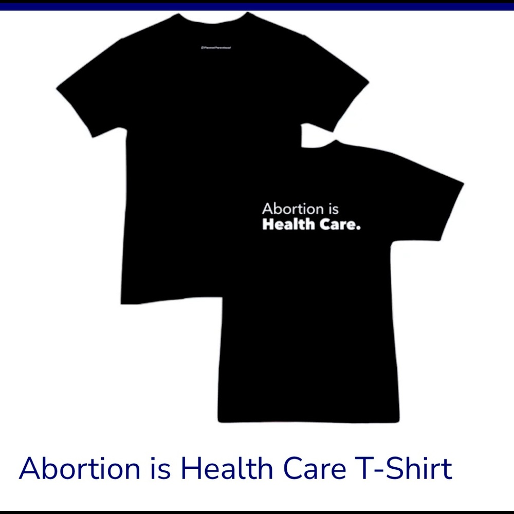NWT Black Unisex T-shirt. Planned Parenthood
